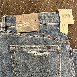 American Eagle Outfitters Relaxed Fit Light Blue Jeans